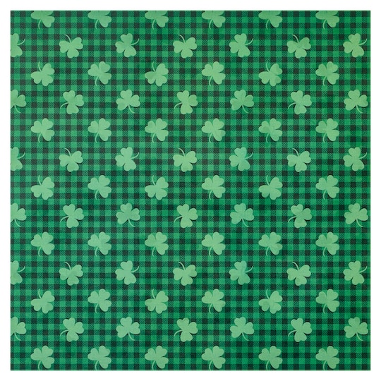 St. Patrick's Day Double-Sided Cardstock Paper by Recollections™, 12" x 12"